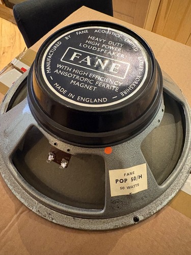 Vintage fane speaker - vintage,