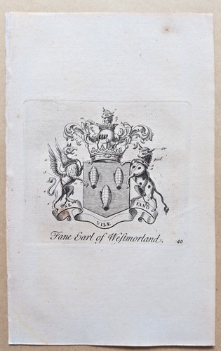 Fane earl westmorland - fane, of