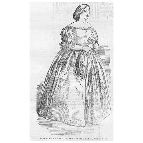 Blanche fane vaudeville - blanche,