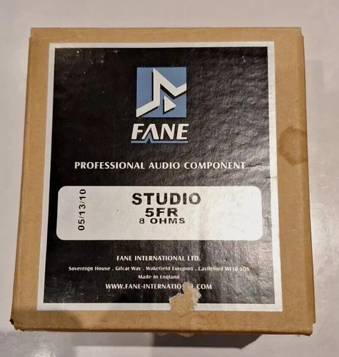 Fane studio 5fr driver - fane,