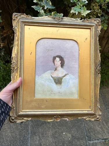 Rare antique watercolour - antique,